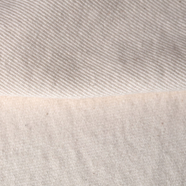 3/1 twill USDA organic cotton canvas made in America