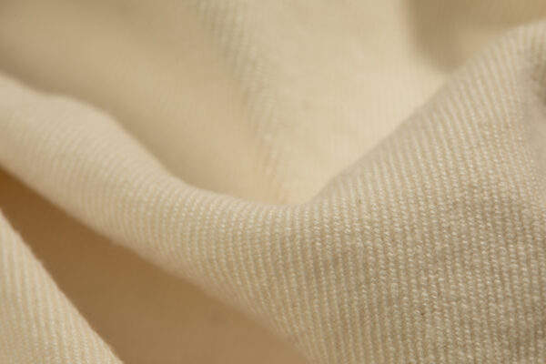 Hemp and Organic Cotton American 2/2 selvedge Denim woven with Draper looms featuring Tuscarora Mills colors.