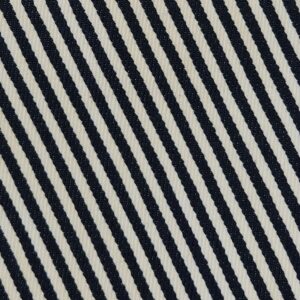 Hickory or Railroad stripe, 3/1 twill 1 to 1 stripe